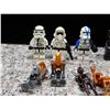 Image 2 : Lot of 12 LEGO Minifigs Star Wars Troopers, Pilots, Etc and Accessories