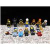 Image 1 : Lot of 12 LEGO Minifigs Lego Universe Characters Cowboy, Construction, Etc