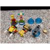 Image 1 : LEGO Dimensions Simpsons Bart Simpson and Krusty The Clown Minifigs + Cars Accessories