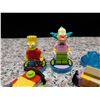 Image 2 : LEGO Dimensions Simpsons Bart Simpson and Krusty The Clown Minifigs + Cars Accessories