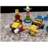 Image 3 : LEGO Dimensions Simpsons Bart Simpson and Krusty The Clown Minifigs + Cars Accessories