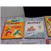 Image 2 : Lot of 7 Vintage Childrens Books, Rudolph 1939, Rupert 1950s, The Big New Nicholas Book Kiddyfun