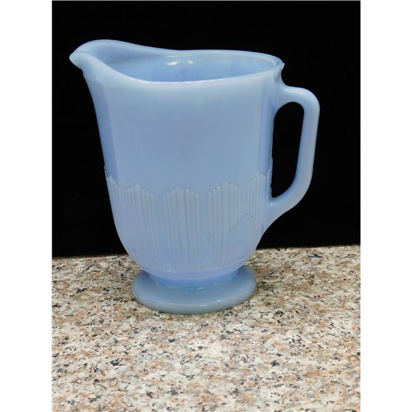 Pyrex Blue Delphite 5  Pitcher