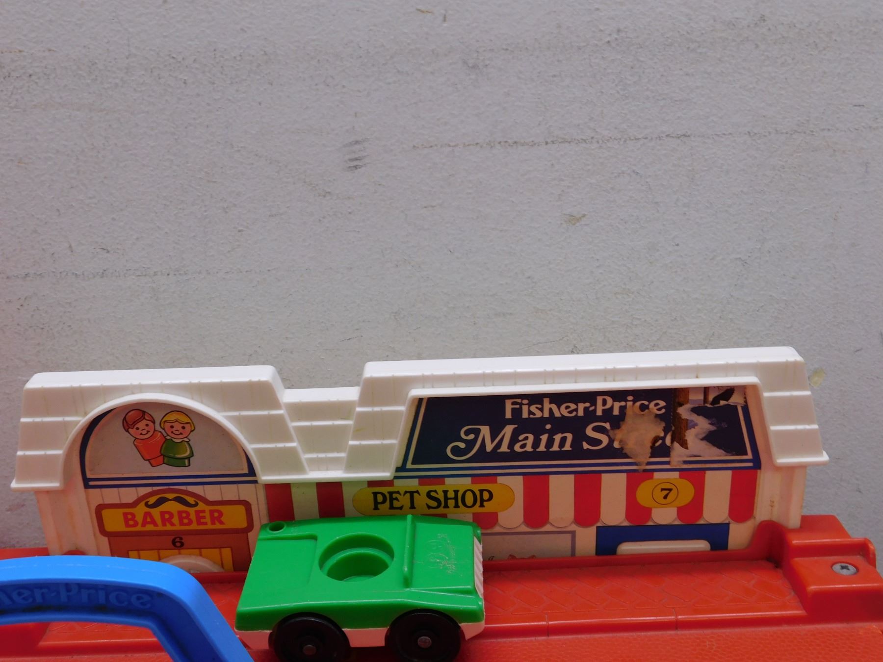 Fisher Price Main Street - Jouet Vintage En Plastique, Occasion