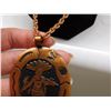 Image 3 : Vintage Bell Trading Post Copper Pendant with Kachina Dancer