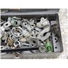 Image 3 : Toolbox Full of Misc Hardware, Electrical, U-Bolts Metal Parts and Pieces