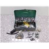 Image 1 : Toolobox Full of Nuts, Bolts, Washers, Assorted Hardware Handyman Repair Parts Pieces