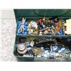 Image 4 : Toolbox Full of Hardware, Nuts Bolts Electrical Parts Pieces