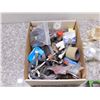Image 4 : Box Full of Plumbing Parts, Bronze Valve, Copper Tubing, Connectors, Solder, Etc