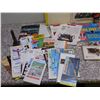 Image 2 : Box of Car Magazines, Maps, Travel Pamphlets
