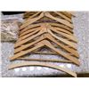 Image 4 : Lot of Wooden Hangers, Clothespins