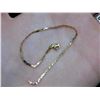 Image 4 : 14k Gold Necklace and Bracelet
