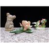 Image 3 : Lot of 3 Eva Dalberg Koala , Capodimonte Flower and Taiwan Hummingbird Figurines Ceramic