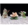 Image 4 : Lot of 3 Eva Dalberg Koala , Capodimonte Flower and Taiwan Hummingbird Figurines Ceramic