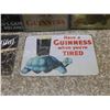 Image 3 : Lot of 6 NEW Guinness Tin Metal Signs Man Cave Bar Decoration