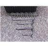 Image 2 : Basket of approx 100+ Peg Board Hooks 3-7" Assort Length Metal Store Display Commercial Retail Use