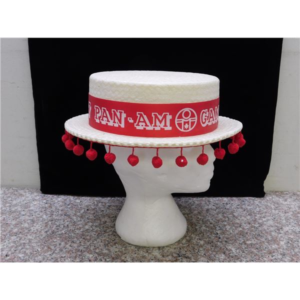 Vintage1967 Pan Am Games Styreofoam Hat Winnipeg Canada