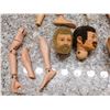 Image 2 : Hasbro 1960s GI Joe Body Parts Heads Torso Legs Arms Feet