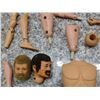 Image 3 : Hasbro 1960s GI Joe Body Parts Heads Torso Legs Arms Feet