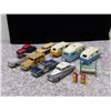 Image 1 : Lot of Dinky Die Cast Cars Trailers RCMP Car, Dunlop, Shell Pumps,