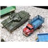 Image 5 : Lot of Mostly Dinky Trucks and Military Vehicles Die Cast Cars
