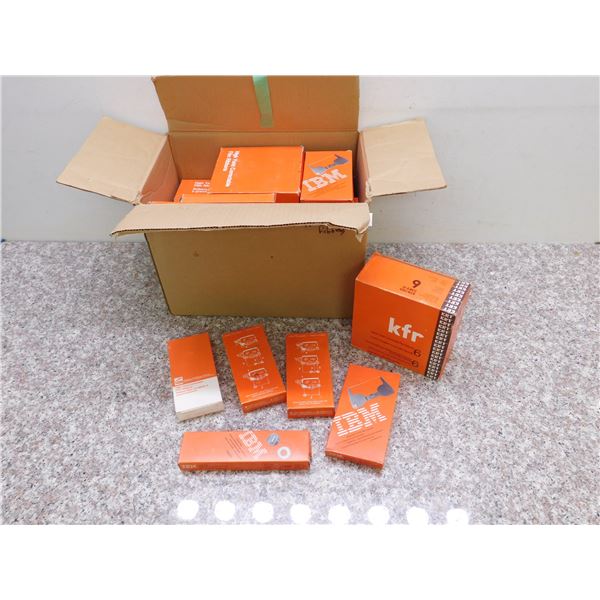 LARGE Box of New Old Stock Typewriter Ribbon kfr, IBM, Lift Off Tape