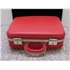 Image 1 : Vintage Jet Flyte Cosmetics Travel Suitcase Carry On Hard Shell Red Case