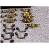 Image 5 : Lot of 23 Antique Style Bronzed Metal Handles Cabinet Handles Modern