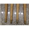 Image 3 : Set of 4 Tapered Wooden Table Legs Furniture Legs 15.5" Tall