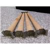 Image 6 : Set of 4 Tapered Wooden Table Legs Furniture Legs 15.5" Tall