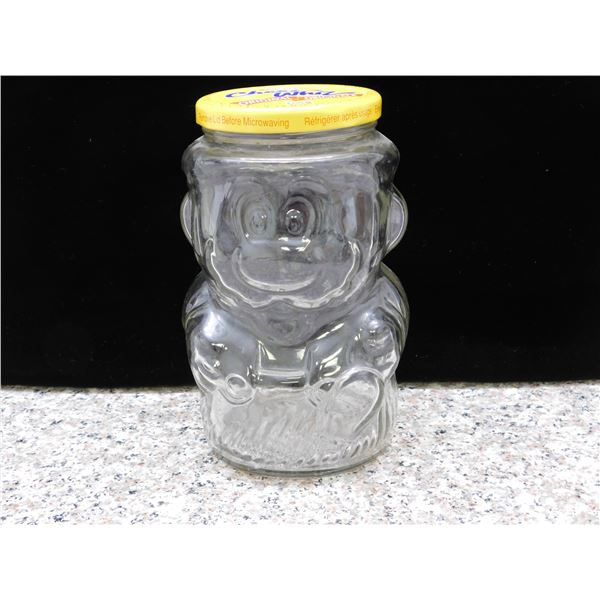 1989 Kraft Super Mario Chees Whiz Original Glass Jar