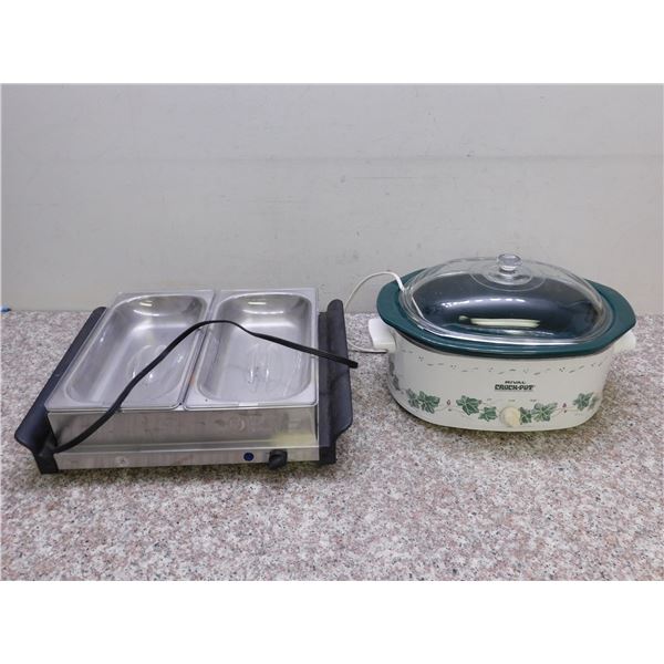Crock Pot and Chafing Dish