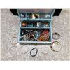 Image 2 : Box of Costume Jewelry Assorted Styles Bracelets Necklaces