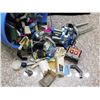 Image 2 : Bucket of CONSTRUX Fisher Price Parts & Pieces