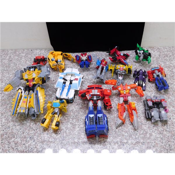 Lot of Misc Modern Transformers Optimus Prime, Bumblebee, Etc