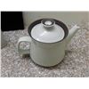 Image 2 : Denby Summit Celadon Tea Pot and Cups Set, Salt and Pepper