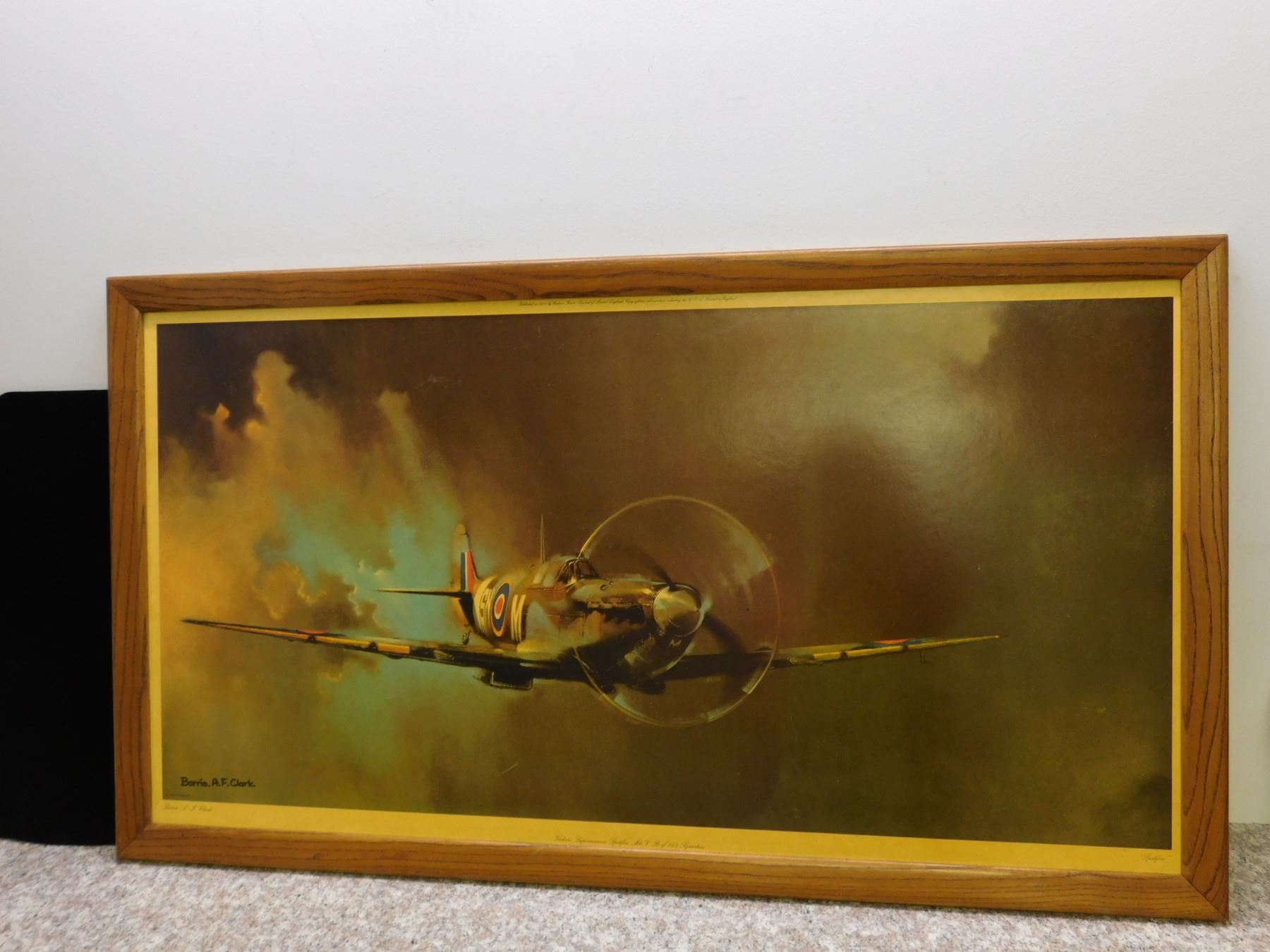 1000 Piece Euro Graphics Spitfire Jigsaw Puzzle by Barrie A.F. Clark 6010-0952 1000 Piece Euro Graphics Spitfire Jigsaw Puzzle by Barrie A.F. Clark 6010-0952