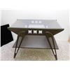 Image 2 : Vintage Wooden Coffee Table With Shelf and Hairpin Style Legs