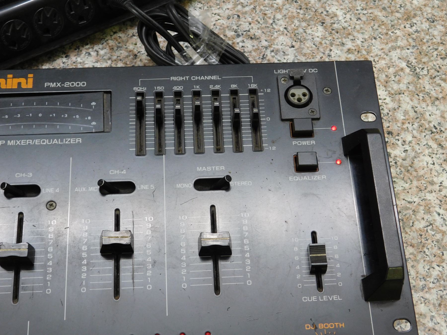 Gemini PMX2000 Sound Mixer PreAmp Equalizer