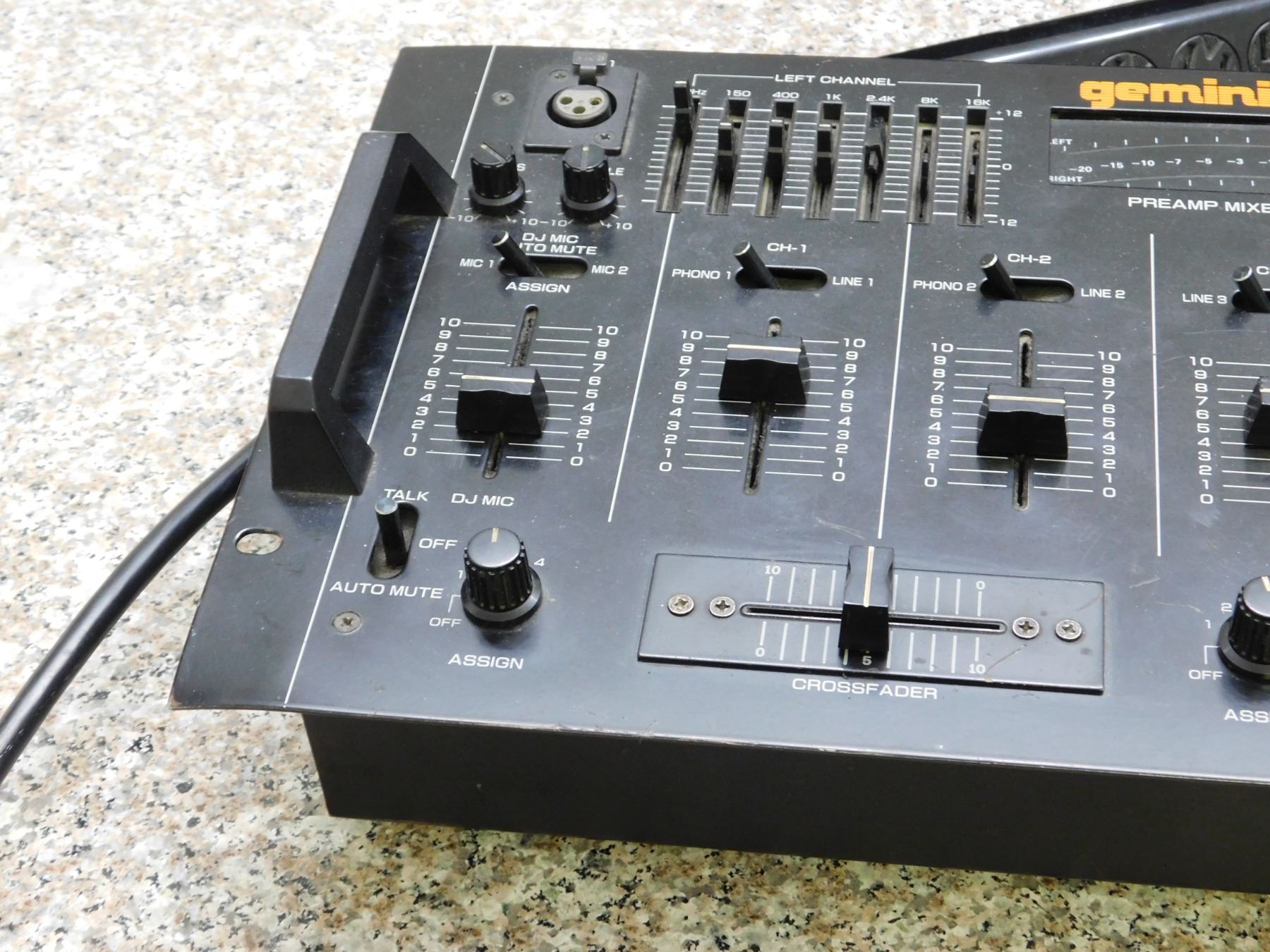 Gemini PMX2000 Sound Mixer PreAmp Equalizer