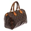 Image 3 : Louis Vuitton Brown Monogram Canvas Speedy 25 Satchel Bag