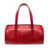 534  Louis Vuitton Red Epi Leather Soufflot Tote Bag
