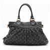 Image 1 : Louis Vuitton Black Monogram Denim Neo Cabby MM Shoulder Bag