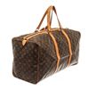 Image 3 : Louis Vuitton Monogram Canvas Leather Sac Souple 55 cm Duffle Bag