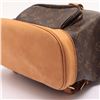 Image 4 : Louis Vuitton Brown Monogram Canvas Leather Montsouris MM Backpack Bag
