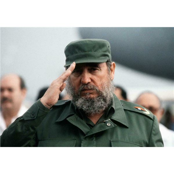 Fidel Castro reprint photo