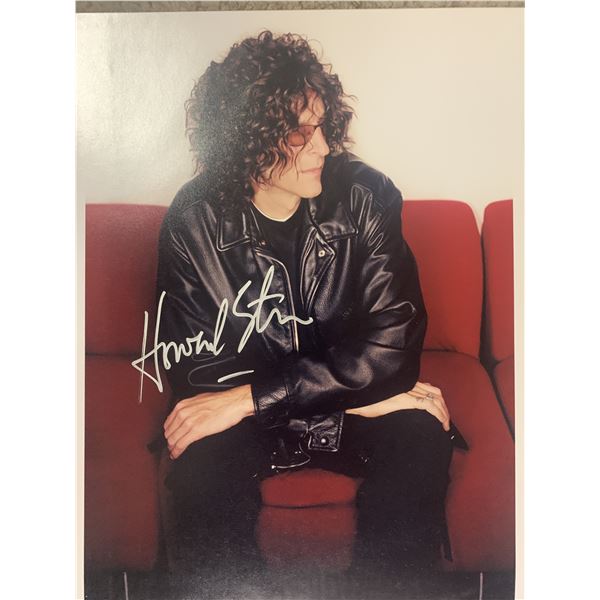 Howard Stern signed photo