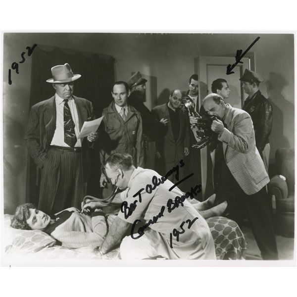 Conrad Brooks signed Plan 9 From Outer Space photo