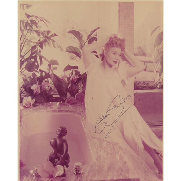 Greer Garson signed photo