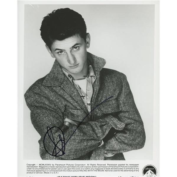 Sean Penn signed movie photo